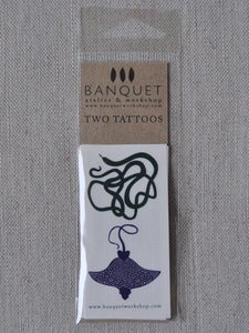 Image of Tattoos: Snakes and Rays