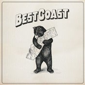 Image of BEST COAST - THE ONLY PLACE (WITH FREE BEST COAST STICKER!)