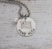 Image of Military Wife necklace