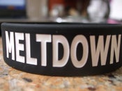 Image of "Meltdown" Silicone bracelet