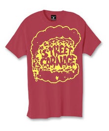 Image of Street Carnage x SAVED Tattoo (Red W/ Yellow Print)