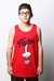 Image of Turn ^ Red Tank (Black/White/Metallic Silver)