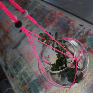 Image of MACRAME PLANT HANGERS with STAMPEL STUDIO