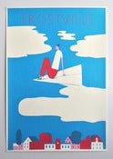 Image of FROSTVILLE EXHIBITION POSTER- Three colour screenprint 