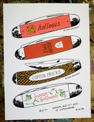 Image of Hollows - Radar Eyes - Coffin Pricks - Summer Girlfriends Poster