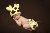Image of Newborn Giraffe Hat & Tushy Topper pdf #87