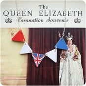 Image of Diamond Jubilee Union Jack British Bunting Necklace 