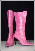Image of Steve Madden Pink Leather Boots 