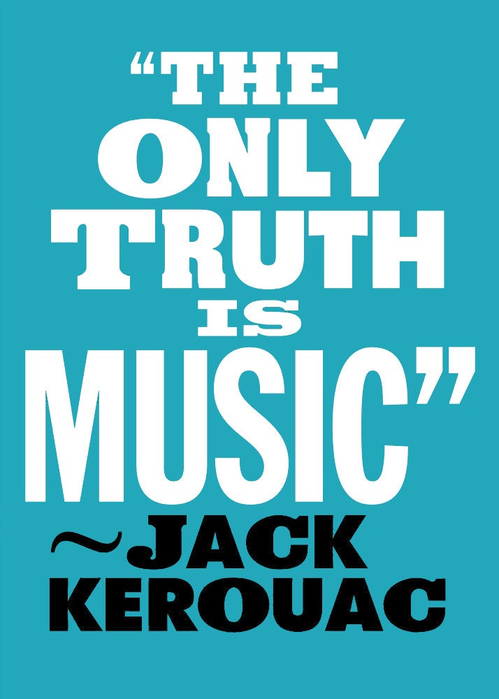 Image of The only truth is music
