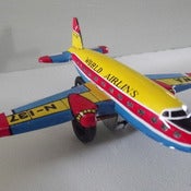 Image of Vintage 1960's Tinplate Aeroplanes from America