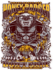 Image of Nasty A$$ Honey Badger