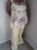 Image of Yellow Floral Top Brand New