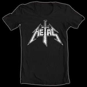 Image of Metal The Brand Logo T-Shirt