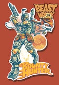 Image of BOUNTY HUNTER diecut sticker