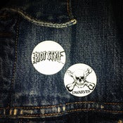 Image of The Dwarves / Riot Style - Glow In The Dark Buton Set (1.25")
