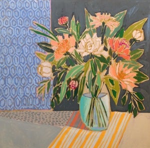 Image of 36x36 Flowers for Laura Lea