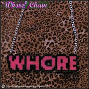 Image of "Whore" Chain