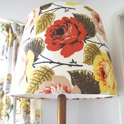 Image of Polly barkcloth extra large tapered drum 