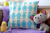 Image of robots pillow 