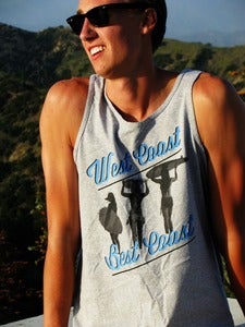Image of West Coast Tank Athletic Heather