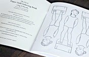 Image of Print Yourself Paper Doll Coloring Book
