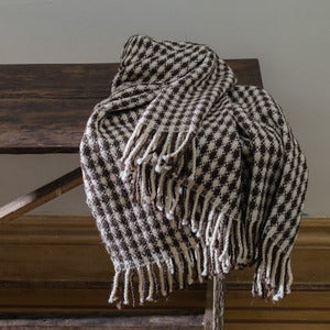 Icelandic Hand-loomed Wool Blanket