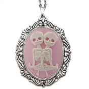 Image of Skeleton Twins Cameo Necklace