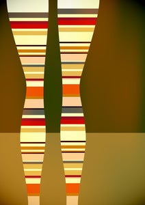 Image of Stripey tights