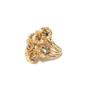 Image of ANEMONE TOPAZ RING