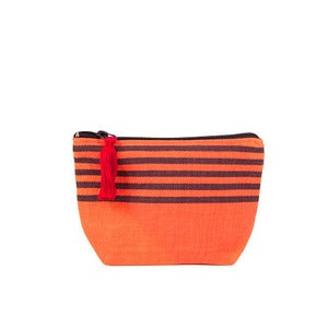 Image of Small Tassel Bag Melon/Dark Chocolate