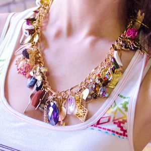 Image of Grandma's Jewellery box Chunky Monkey Necklace