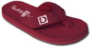 Image of Diabetes Awareness Flip Flop ( Purple ) 