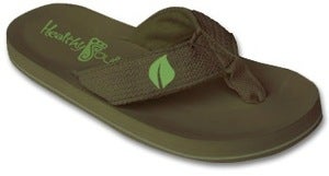 Image of The Plant, Int'l Awareness Flip Flop ( Green ) 