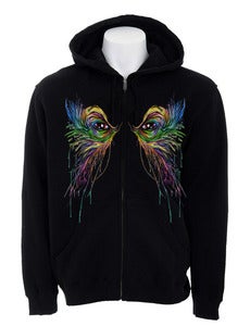 Image of We Once Were Peacocks | By Alex Pardee | Hoodie