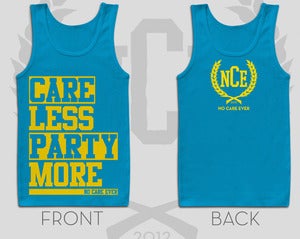 Image of Care Less Party More Tank