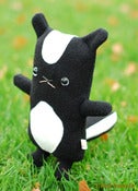 Image of Flat Flash the Skunk Plush (Classic 10") Handmade