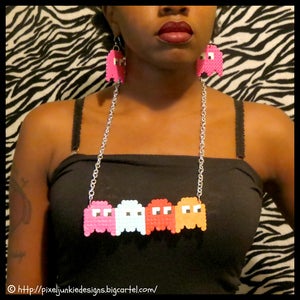 Image of Pacman Ghost Necklace
