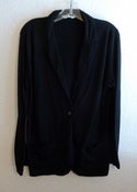 Image of Black Jersey Jacket L