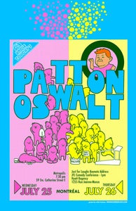 Image of PATTON OSWALT "Nerds" poster - Montreal July 25 & 26 2012 