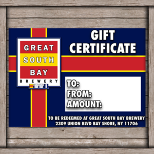 Image of GSB GIFT CERTIFICATE