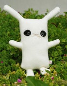 Image of Flat Bonnie Bunny Plush - Hotot (Classic 12") Handmade