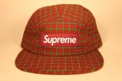 Image of Supreme Panel red/green hat