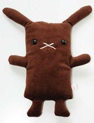Image of Flat Bonnie Bunny Plush - Rex Brown (Classic 12") Handmade