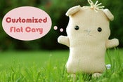 Image of Customized Flat Cavy Guinea Pig Plush (Classic 9")