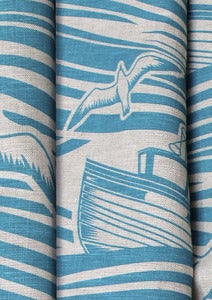 Image of Whitby Linen Fabric - Lido