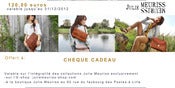 Image of Chèque Cadeau 120 €