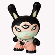 Image of Black Heart of Gold Dunny 20" Pink