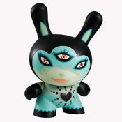 Image of Black Heart of Gold Dunny 20" Blue