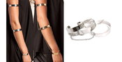 Image of 3 Colors Chain Metal Arm Bracelet