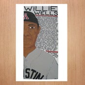 Image of Will Johnson: Limited Edition Baseball Print - Willie Wells